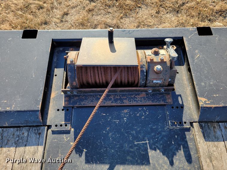 image for item DM8130 2005 Landoll 610B-53  drop tilt deck equipment trailer