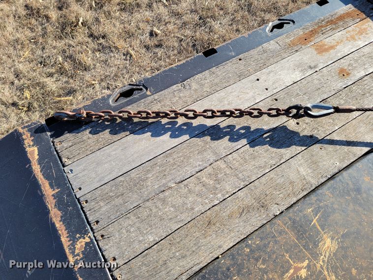 image for item DM8130 2005 Landoll 610B-53  drop tilt deck equipment trailer