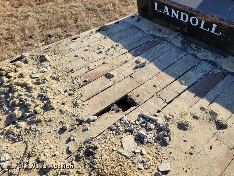 image for item DM8130 2005 Landoll 610B-53  drop tilt deck equipment trailer