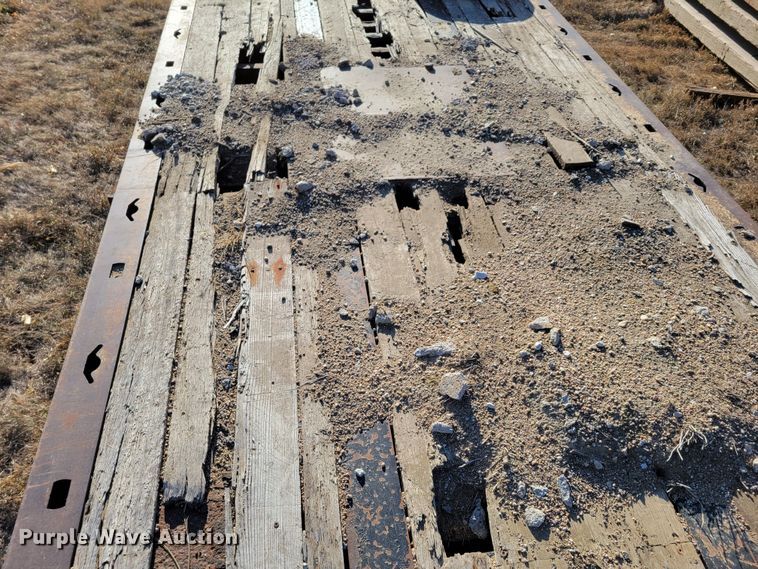 image for item DM8130 2005 Landoll 610B-53  drop tilt deck equipment trailer