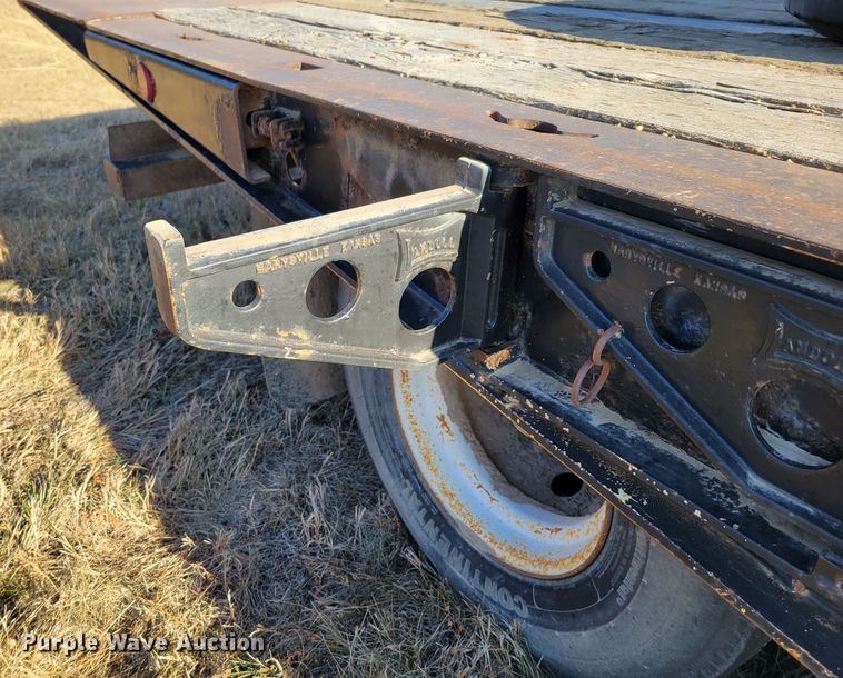 image for item DM8130 2005 Landoll 610B-53  drop tilt deck equipment trailer