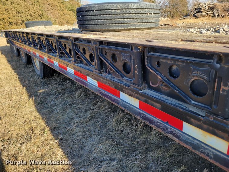 image for item DM8130 2005 Landoll 610B-53  drop tilt deck equipment trailer