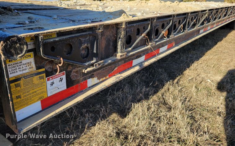 image for item DM8130 2005 Landoll 610B-53  drop tilt deck equipment trailer