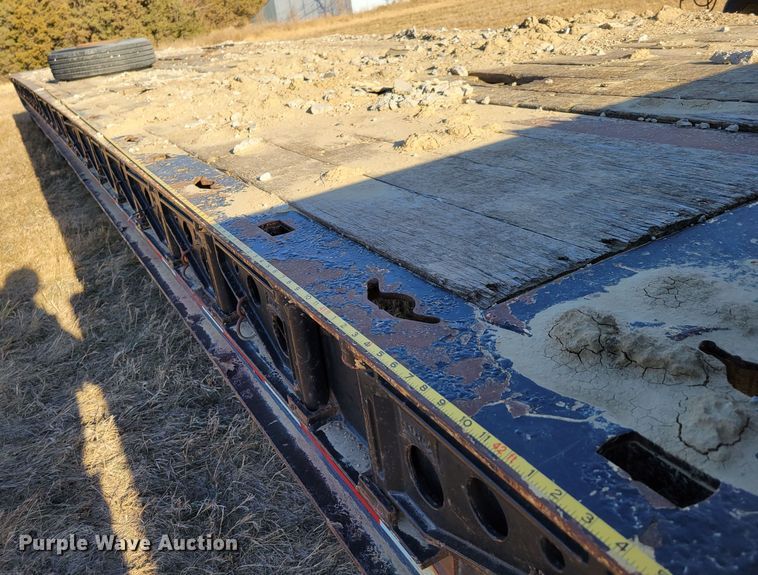 image for item DM8130 2005 Landoll 610B-53  drop tilt deck equipment trailer