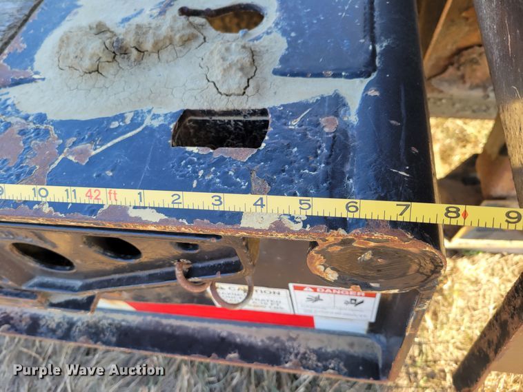 image for item DM8130 2005 Landoll 610B-53  drop tilt deck equipment trailer