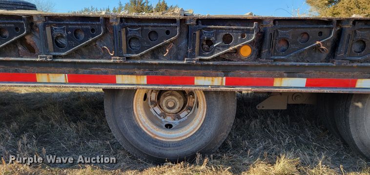 image for item DM8130 2005 Landoll 610B-53  drop tilt deck equipment trailer