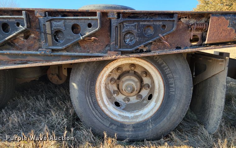 image for item DM8130 2005 Landoll 610B-53  drop tilt deck equipment trailer