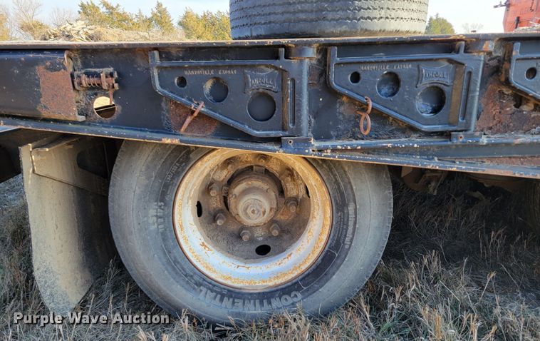 image for item DM8130 2005 Landoll 610B-53  drop tilt deck equipment trailer