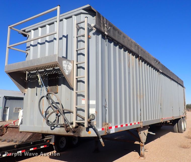 image for item DQ4959 2016 Wilkins 45115SCG0TW  walking floor trailer