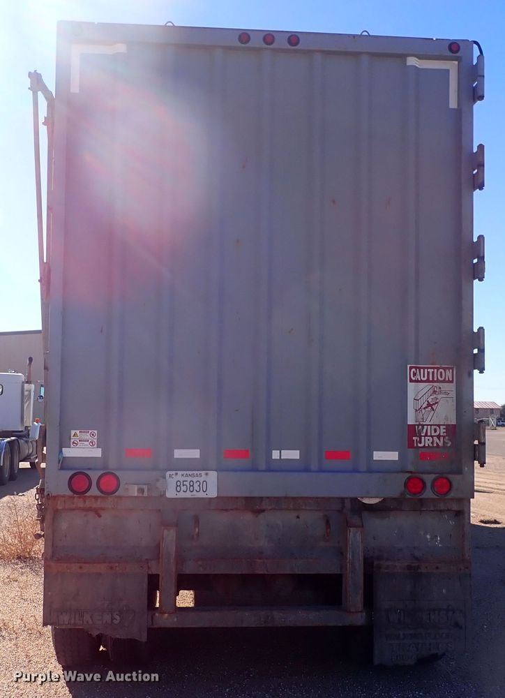 image for item DQ4959 2016 Wilkins 45115SCG0TW  walking floor trailer