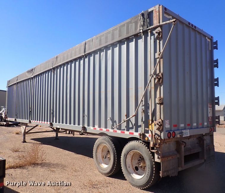 image for item DQ4959 2016 Wilkins 45115SCG0TW  walking floor trailer