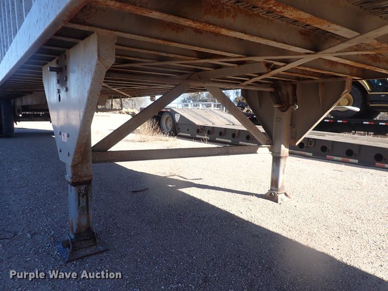 image for item DQ4959 2016 Wilkins 45115SCG0TW  walking floor trailer
