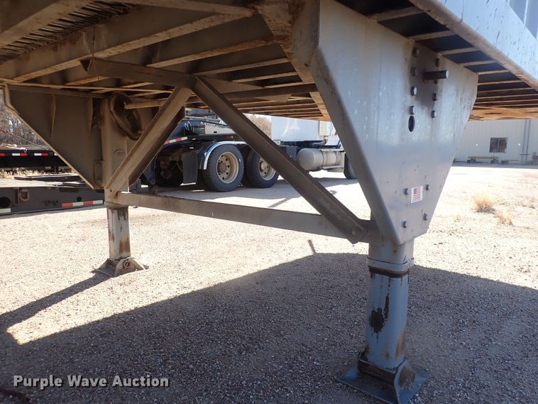 image for item DQ4959 2016 Wilkins 45115SCG0TW  walking floor trailer