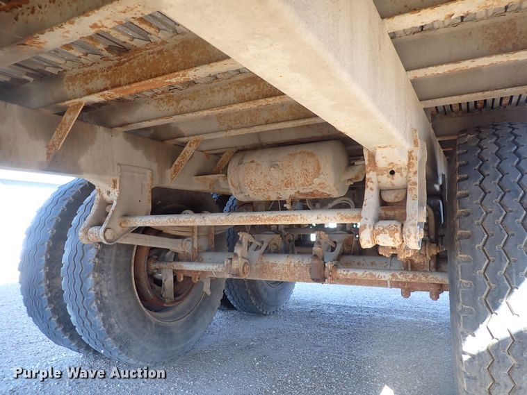 image for item DQ4959 2016 Wilkins 45115SCG0TW  walking floor trailer