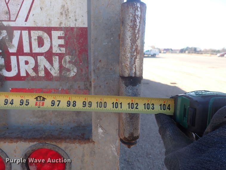 image for item DQ4959 2016 Wilkins 45115SCG0TW  walking floor trailer