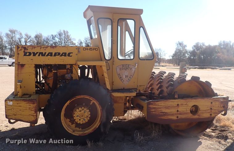 image for item DQ4960 Dynapac CA-15PD  single drum vibratory roller