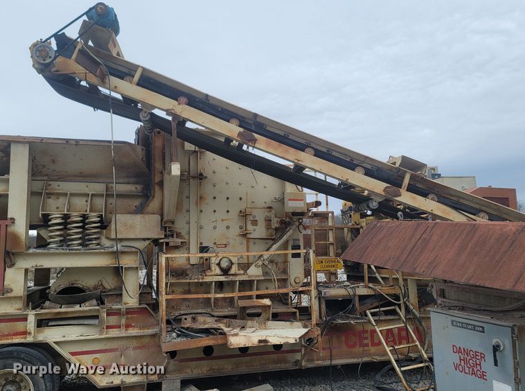 image for item DR3371 Cedarapids Cobra 1200  crushing plant