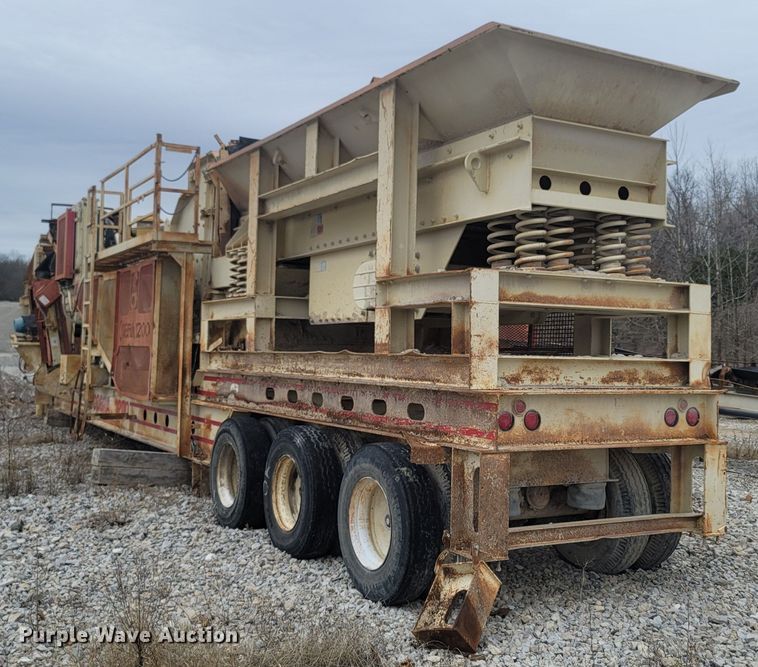 image for item DR3371 Cedarapids Cobra 1200  crushing plant