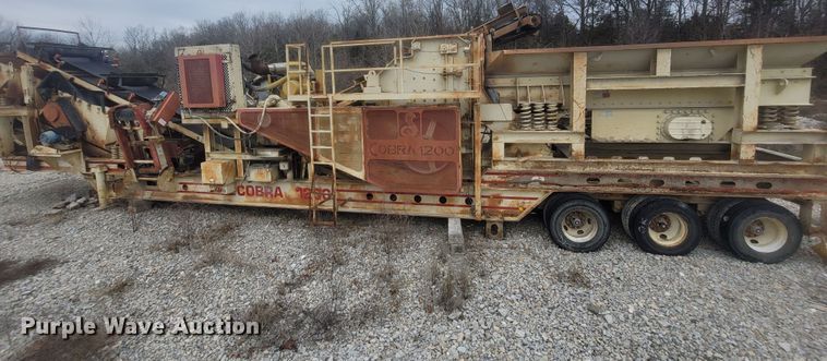 image for item DR3371 Cedarapids Cobra 1200  crushing plant