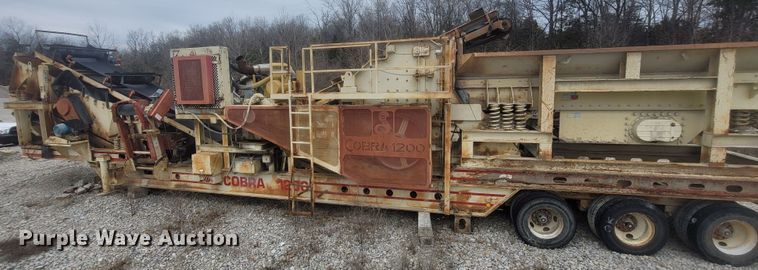 image for item DR3371 Cedarapids Cobra 1200  crushing plant
