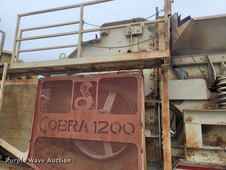 image for item DR3371 Cedarapids Cobra 1200  crushing plant
