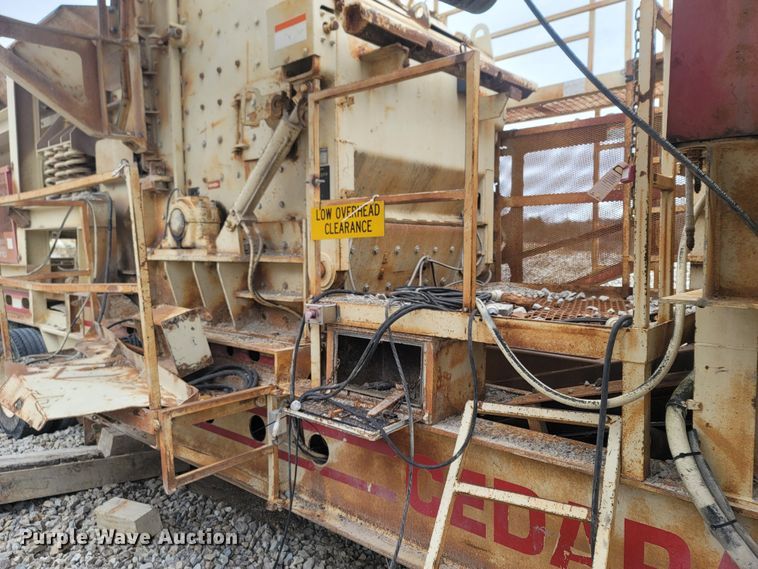 image for item DR3371 Cedarapids Cobra 1200  crushing plant