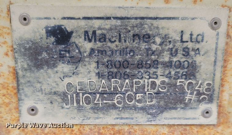 image for item DR3371 Cedarapids Cobra 1200  crushing plant