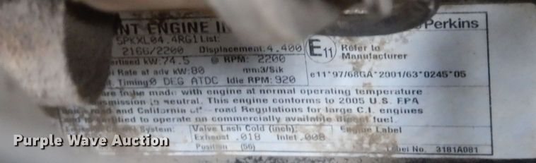 image for item DR8094 2005 Terex 860B  backhoe