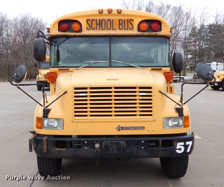 image for item DR8100 2003 Blue Bird  school bus