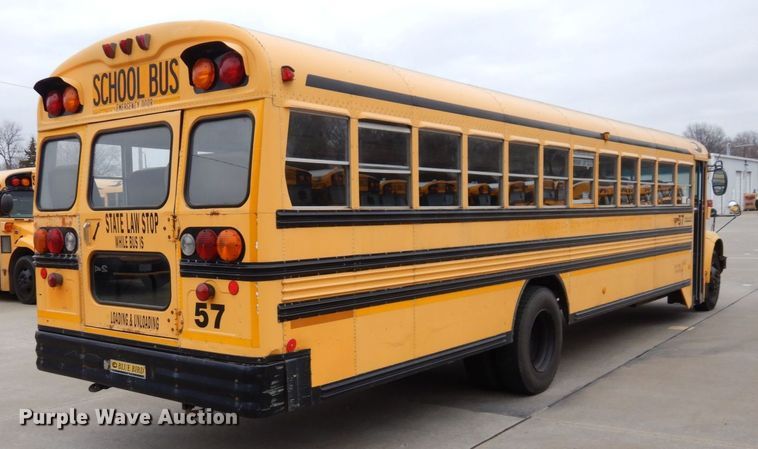 image for item DR8100 2003 Blue Bird  school bus