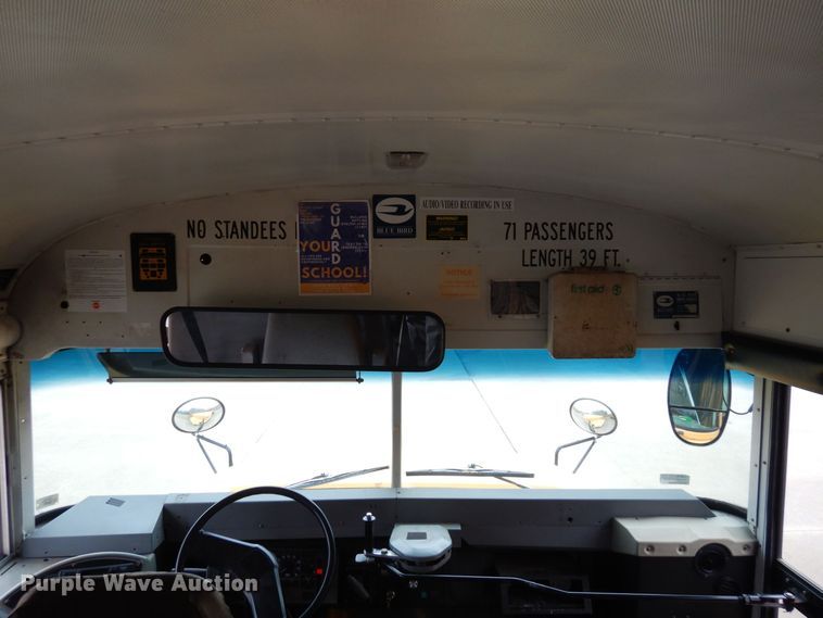 image for item DR8100 2003 Blue Bird  school bus