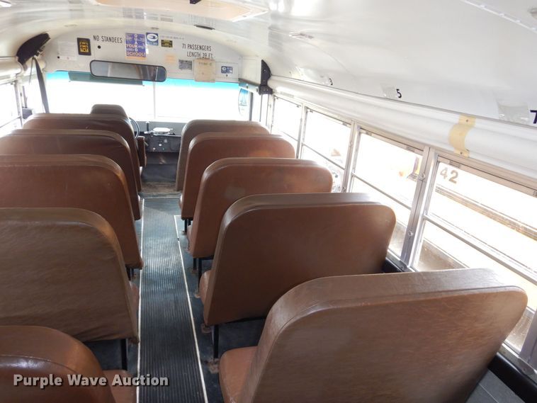 image for item DR8100 2003 Blue Bird  school bus