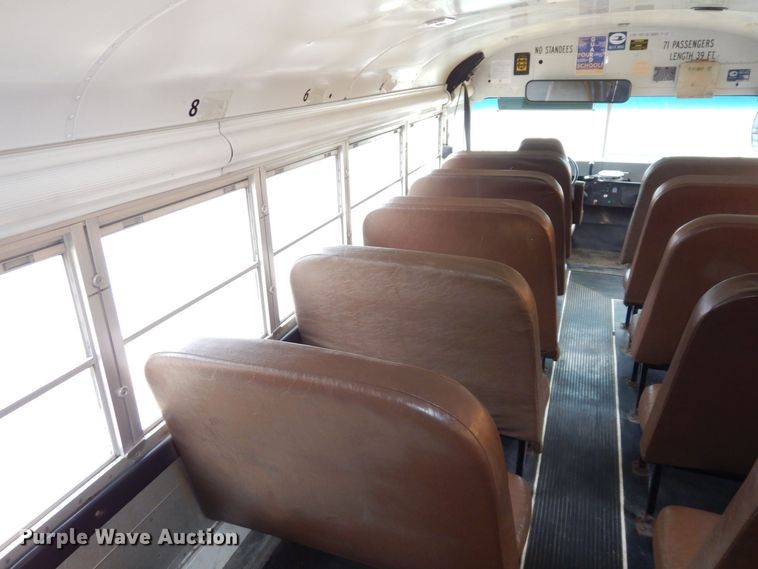 image for item DR8100 2003 Blue Bird  school bus