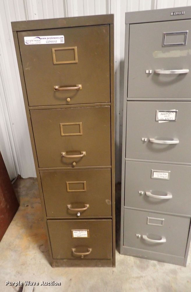 image for item GD9410 (9) filing cabinets