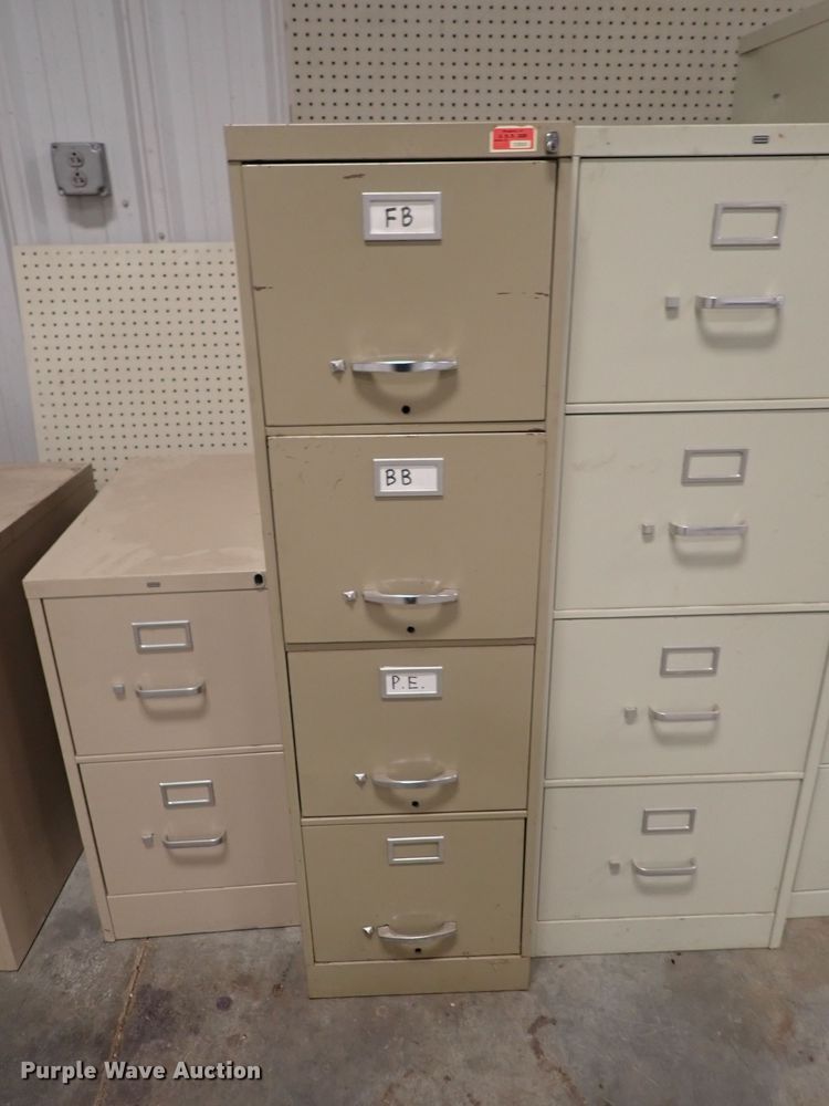 image for item GD9410 (9) filing cabinets