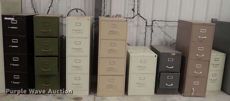 image for item GD9411 (8) filing cabinets