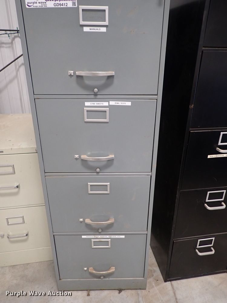 image for item GD9412 (7) filing cabinets
