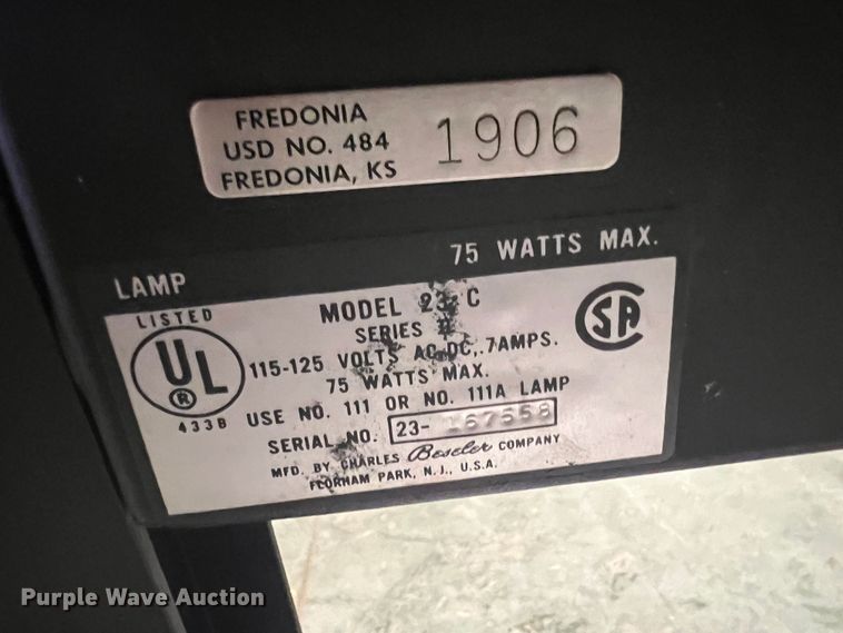 image for item ID9289 (4) Beseler photo enlargers