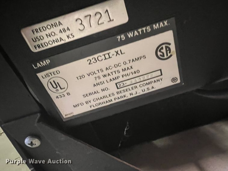 image for item ID9289 (4) Beseler photo enlargers