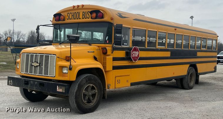 image for item ID9296 1998 Blue Bird B7  school bus