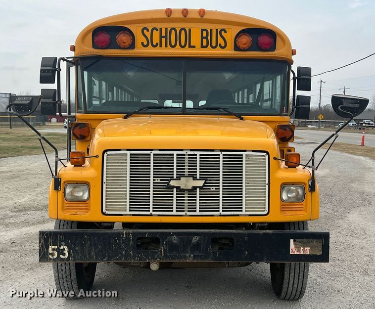 image for item ID9296 1998 Blue Bird B7  school bus
