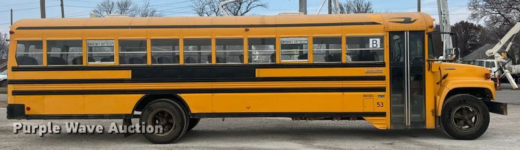 image for item ID9296 1998 Blue Bird B7  school bus