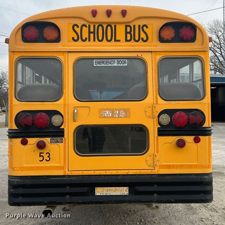 image for item ID9296 1998 Blue Bird B7  school bus