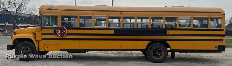 image for item ID9296 1998 Blue Bird B7  school bus