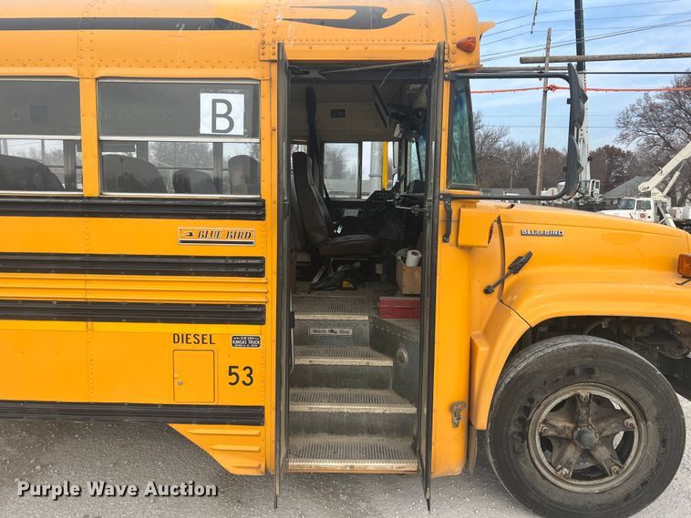 image for item ID9296 1998 Blue Bird B7  school bus
