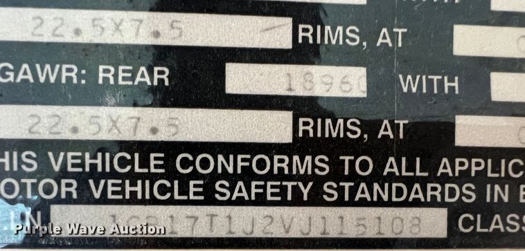 image for item ID9296 1998 Blue Bird B7  school bus