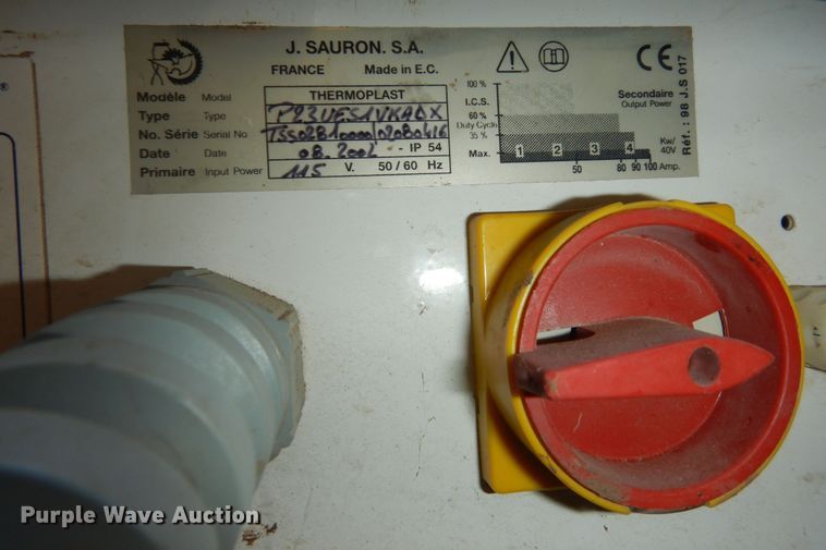 image for item IE9984 Central  electrofusion system