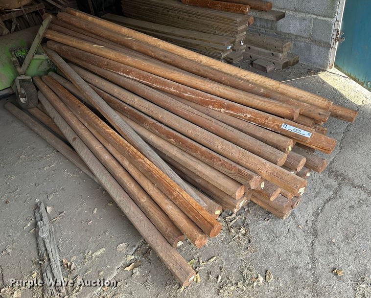 image for item JD9713 Approximately 70 landscape timbers