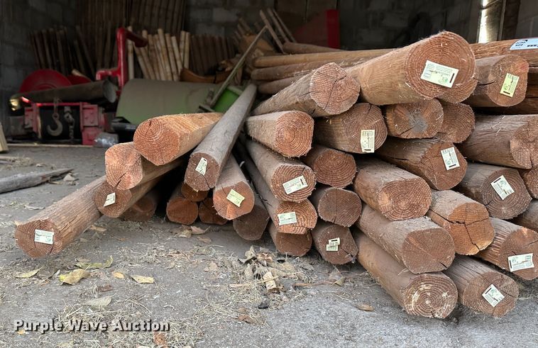 image for item JD9713 Approximately 70 landscape timbers