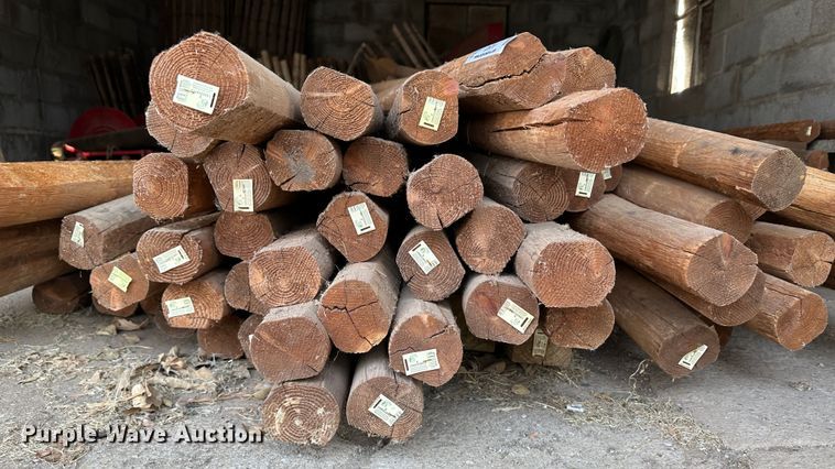 image for item JD9713 Approximately 70 landscape timbers